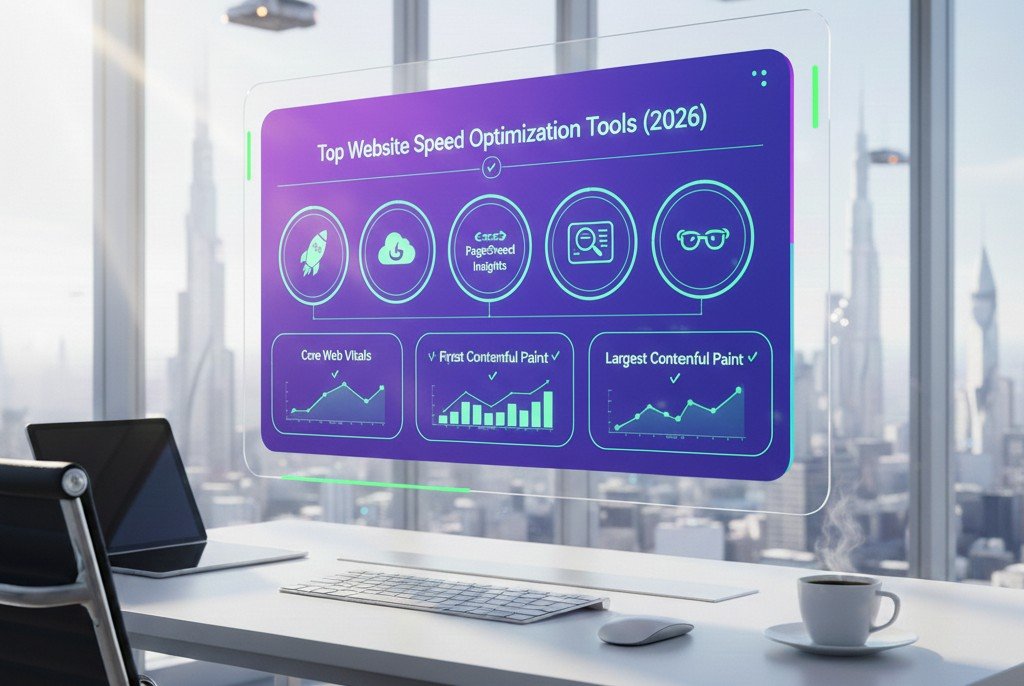 Core Web Vitals performance dashboard for website speed optimization