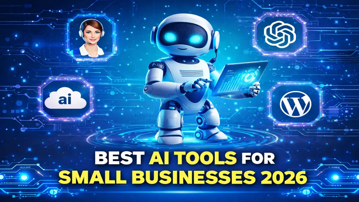 Best AI tools for small businesses in 2026 with automation, marketing, and productivity features
